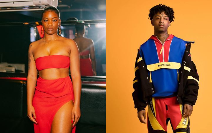 Ari Lennox Flirts With 21 Savage as He Belts Out RnB classics on Instagram Live