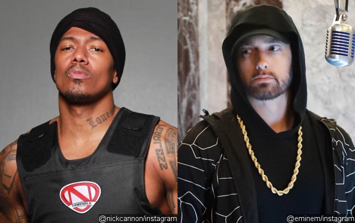 Nick Cannon on Eminem Beef: I'm Just 'Defending Myself Once Again'