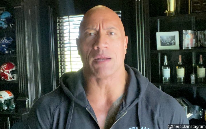 Dwayne Johnson Scares People by Ripping Down Electric Front Gate With Bare Hands