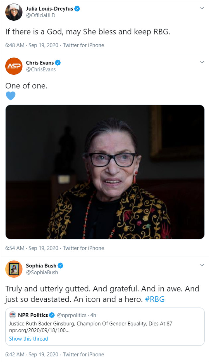 Twitter Tributes for Ruth Bader Ginsburg 01