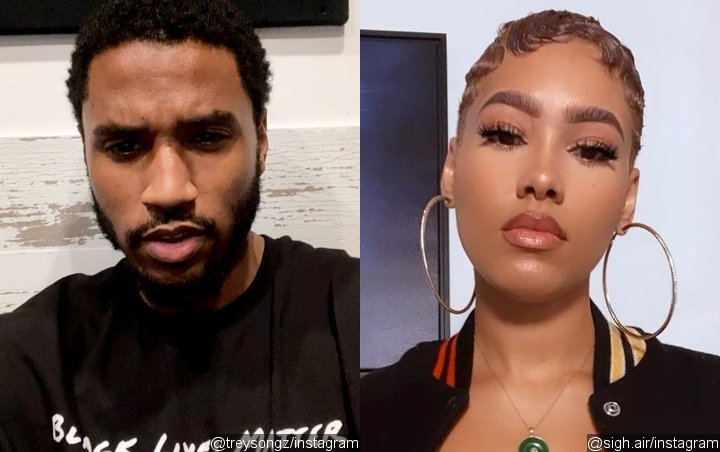 Trey Songz's New Boo Saiyr Deletes PDA Pics After Dragged for Trump Endorsement