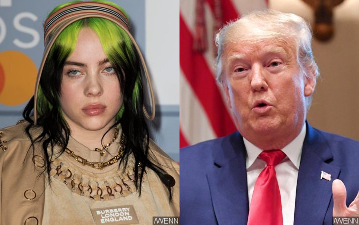 Billie Eilish Urges People to Vote Against Donald Trump: 'Vote the Orange Man Out'