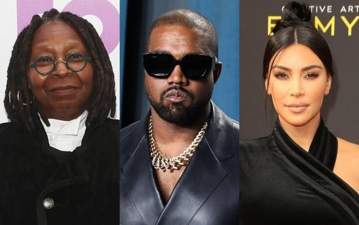 Whoopi Goldberg Baffled as to Why Kanye Praises Himself in Hologram Gift for Kim Kardashian