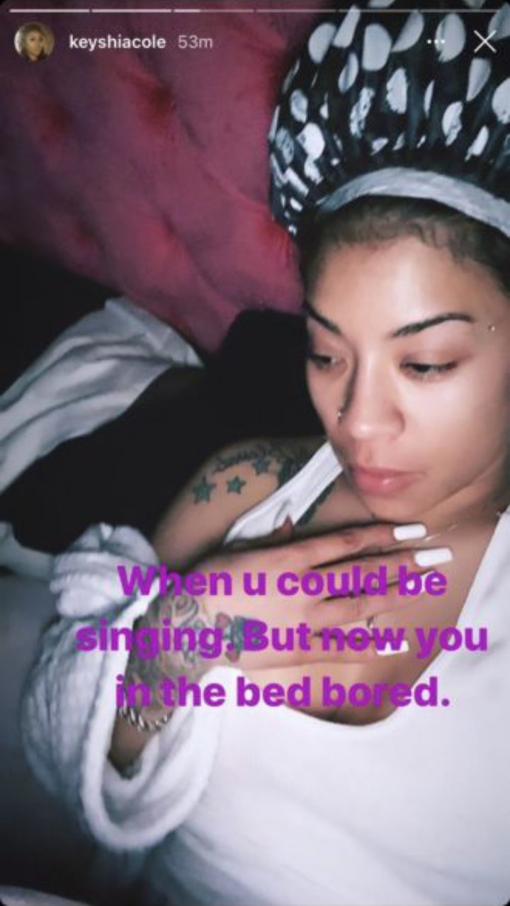 Keyshia Cole sounded disappointed over the 'Verzuz' delay