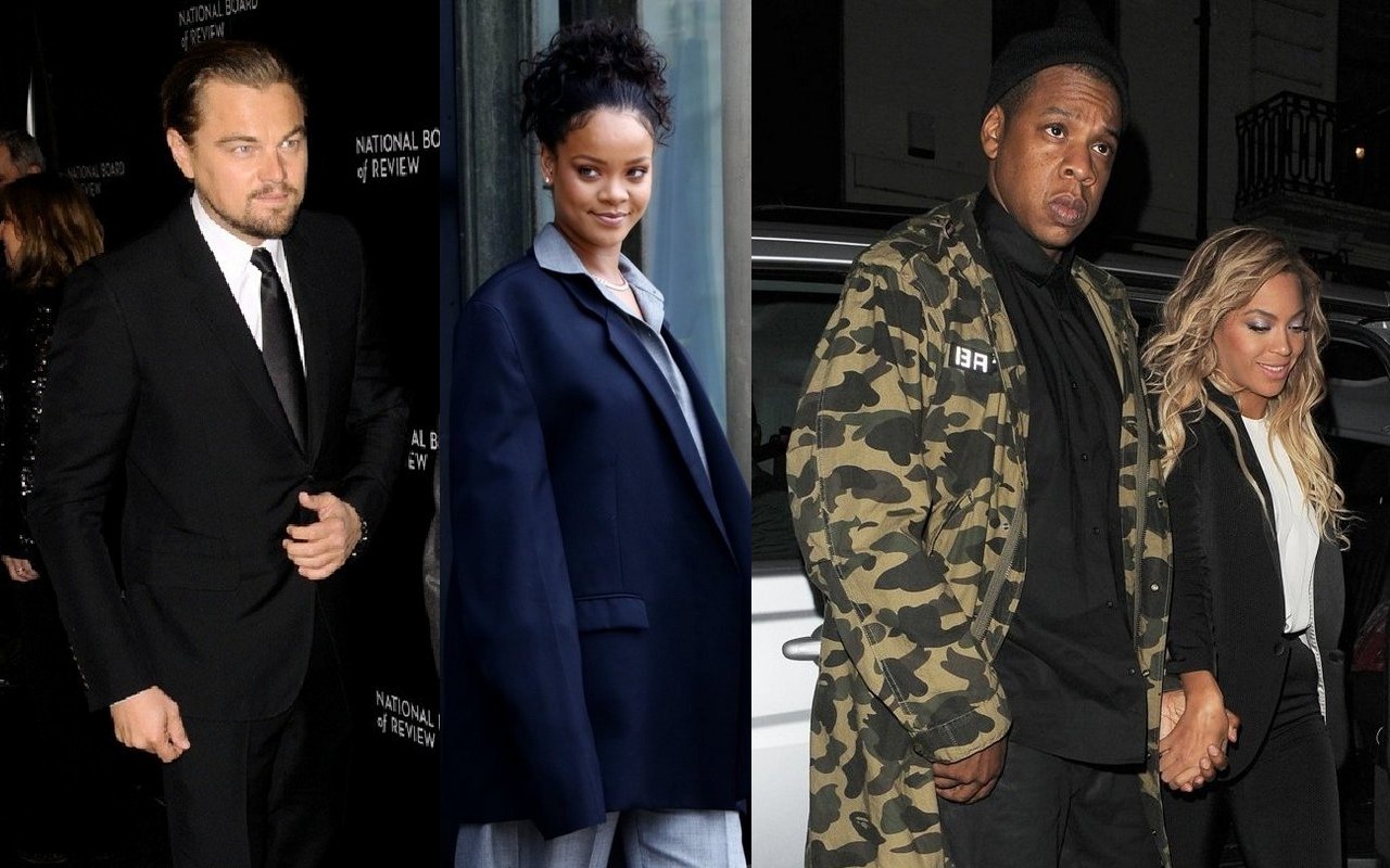 Leonardo DiCaprio, Rihanna, Beyonce, Jay-Z Among Stars Given VIP Visa in U.K.