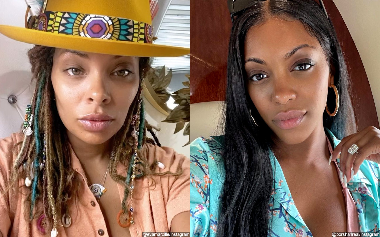 Eva Marcille on Porsha Williams' Engagement: 'It's All Quite Funky to Me'