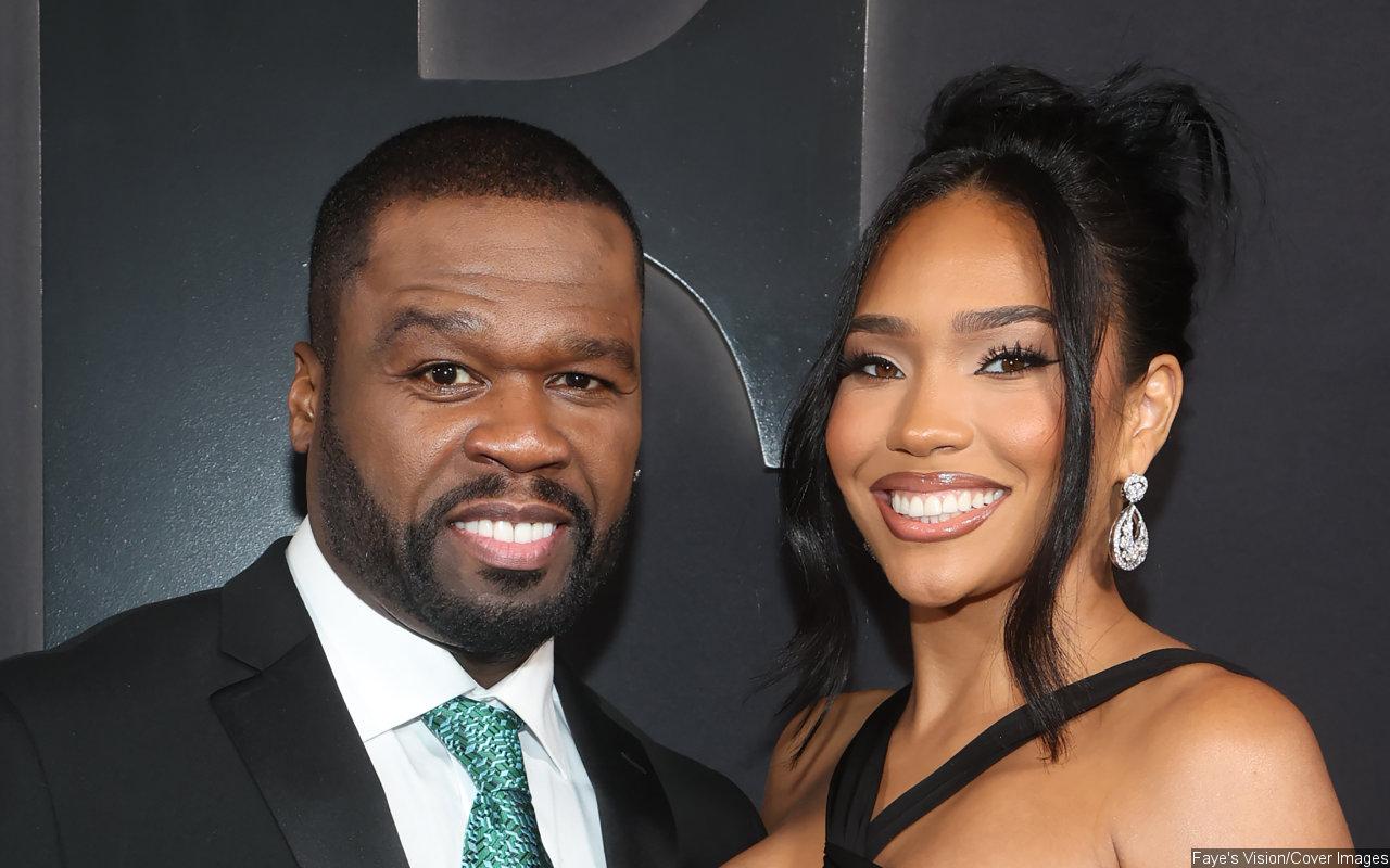 50 Cent's Girlfriend Cuban Link Teases Big Relationship News With Huge Diamond Ring