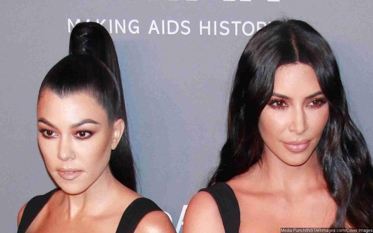 Kim and Kourtney Kardashian Squash Dolce and Gabbana Beef 