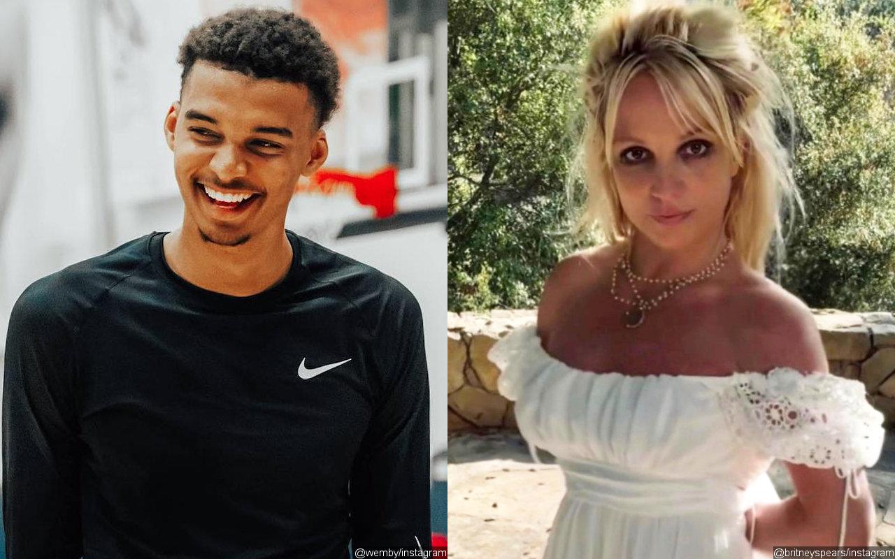 Victor Wembanyama Claims He's Unaware His Security Slapped Britney Spears
