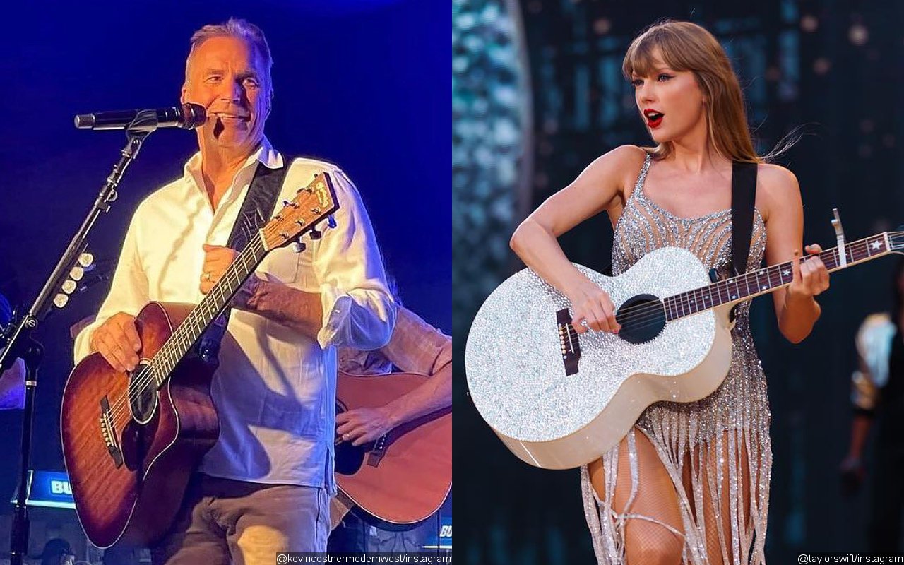 Kevin Costner Immersed in Taylor Swift's Breakup Song at Her 'Eras' Show Amid His Divorce