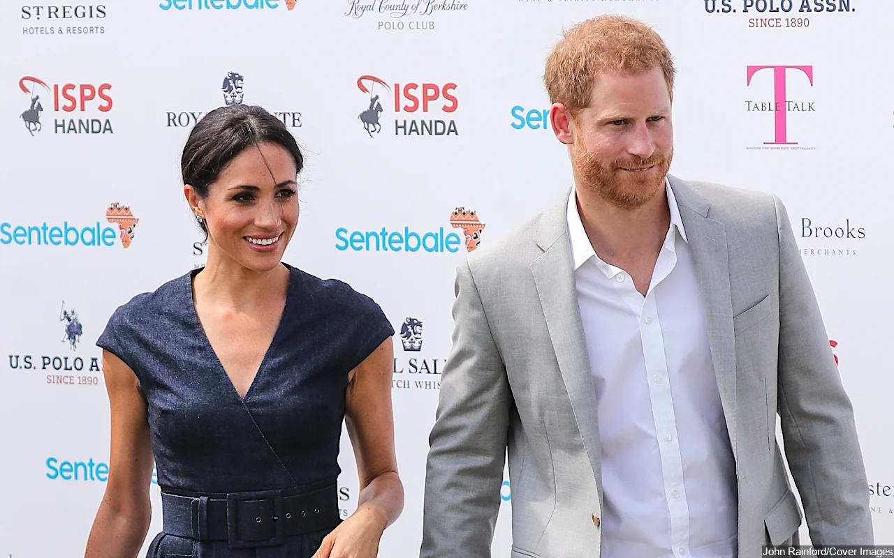 Meghan Markle Pictured Wearing Anti-Stress Patch While Prince Harry on Overseas Work Trip