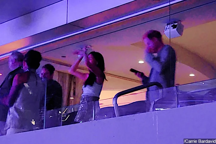 Prince Harry and Meghan Markle at Beyonce's concert