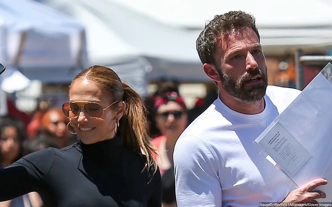 Jennifer Lopez Puts on Busty Display on Date Night With Ben Affleck at Pia Miller's Birthday Bash