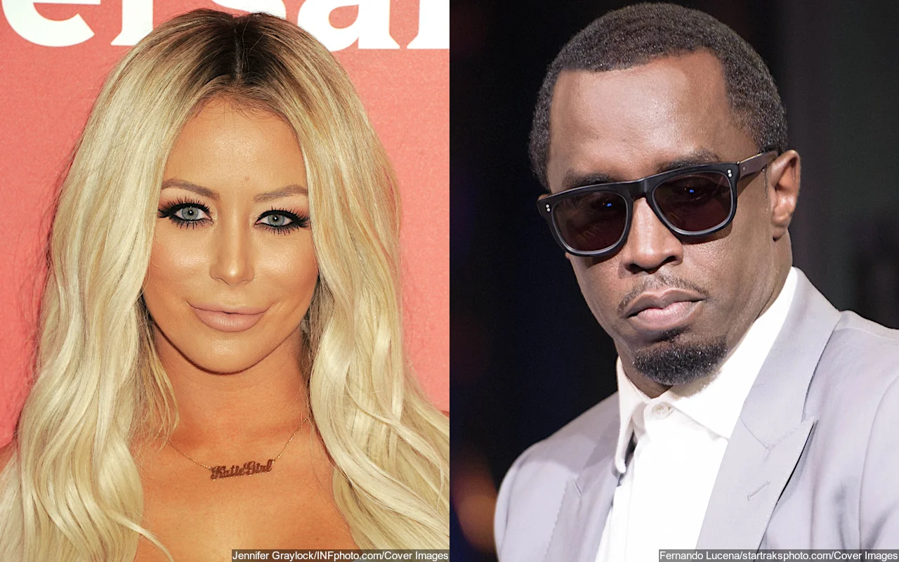 Aubrey O'Day Celebrates Diddy's Homes Being Raided by Feds 