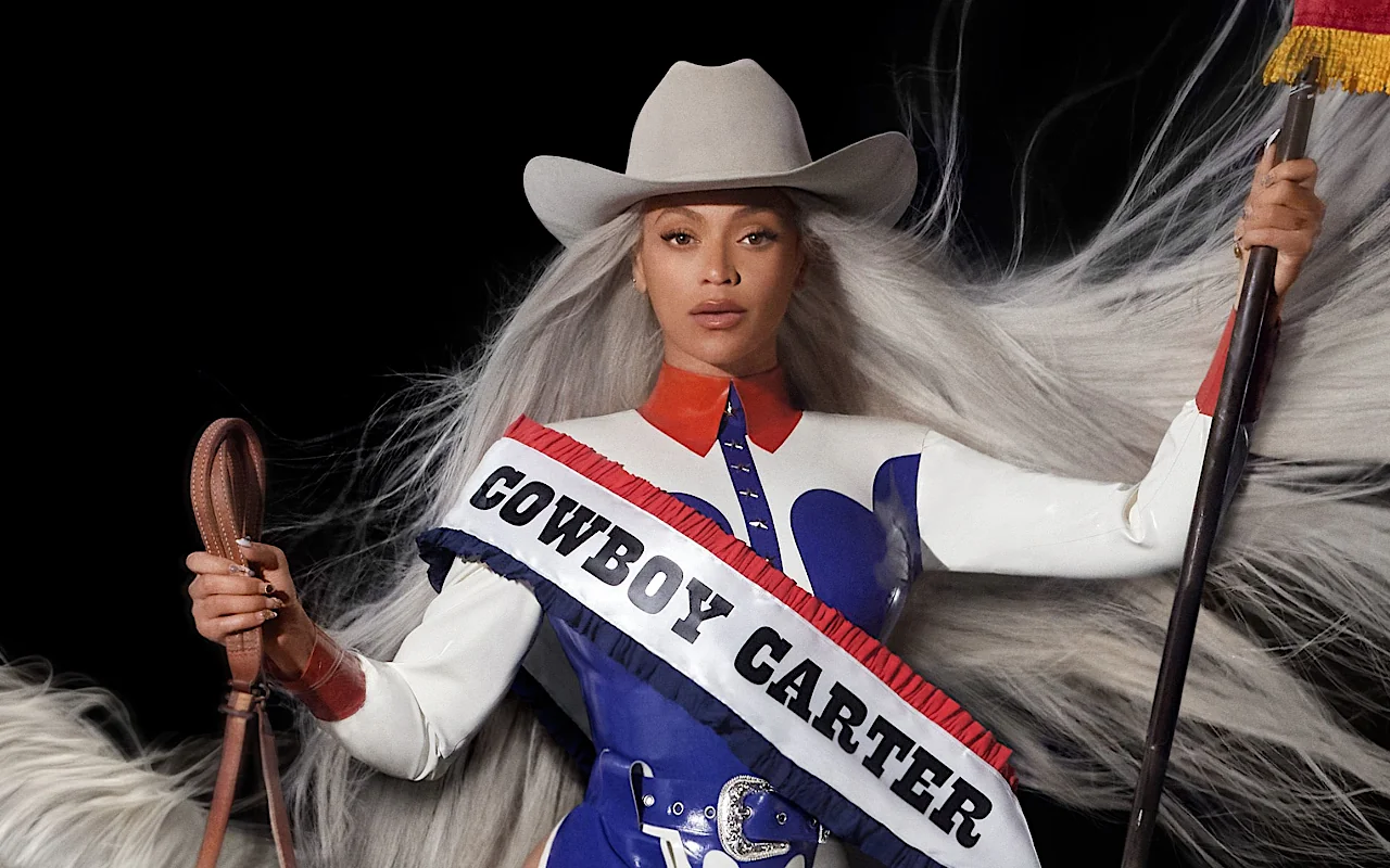 Beyonce's 'Cowboy Carter' Enjoys Sitting Atop Billboard 200 Chart for Two Weeks