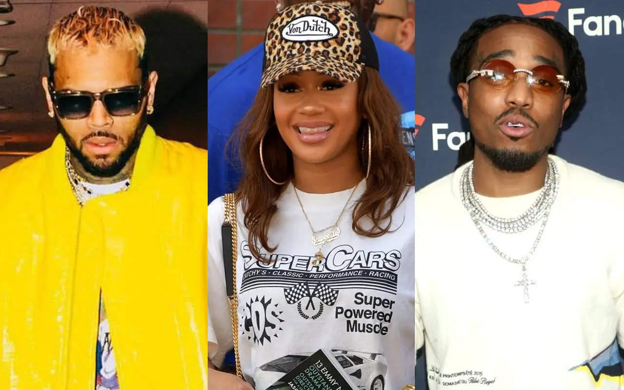 Chris Brown Insinuates He Slept With Saweetie on New Quavo Diss Track 'Weakest Link'
