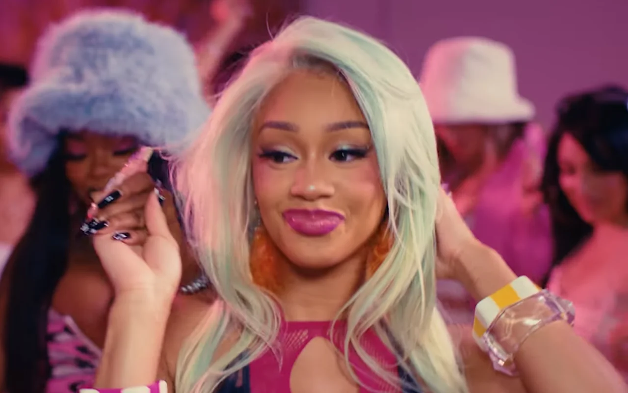 Saweetie Takes Over a Summer Party in 'NANi' Music Video