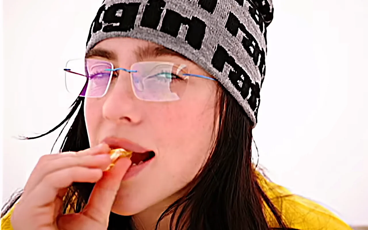 Billie Eilish Launches Fun Music Video for 'LUNCH'