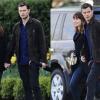 'Fifty Shades Darker': Dakota Johnson and Jamie Dornan Filming Romantic Stroll