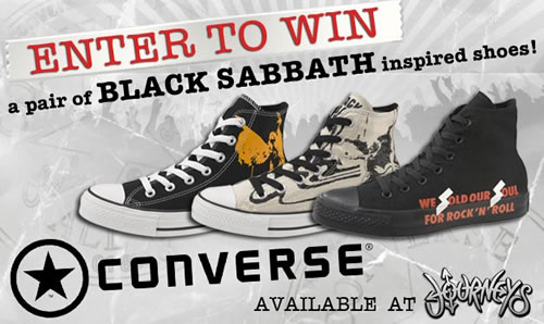 Converse - Black Sabbath Giveaway