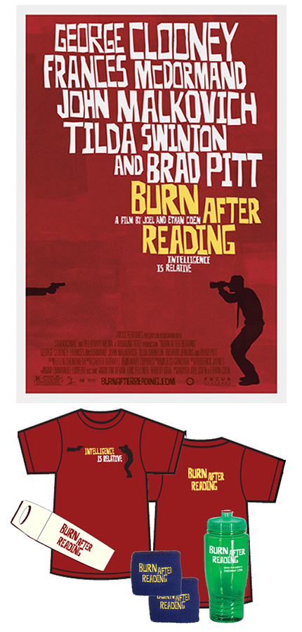 Burn After Reading Online Movie Giveaway