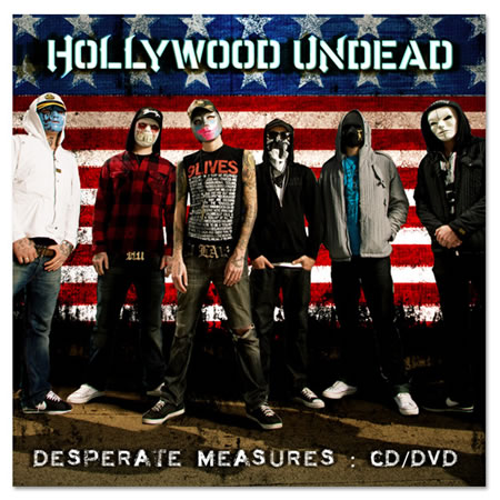 Hollywood Undead's Desperate Measures CD/DVD Giveaway