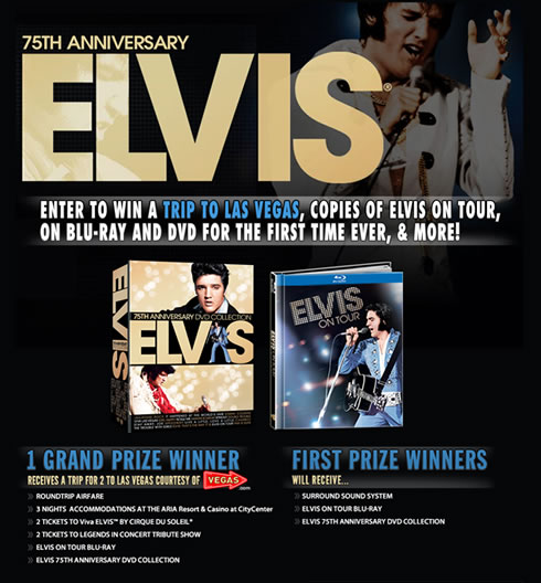 'Elvis Presley 75th Anniversary' Sweepstakes