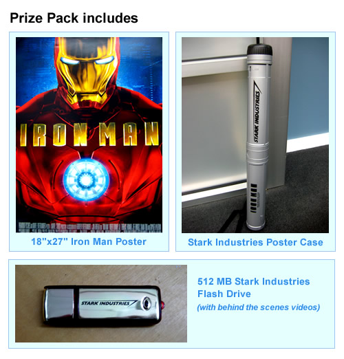 Iron Man Prize Pack Giveaway