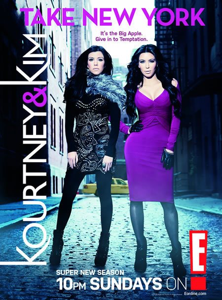 'Koutney and Kim Take New York' Poster Giveaway - AceShowbiz.com - Kourtney And Kim Take New York Season 1