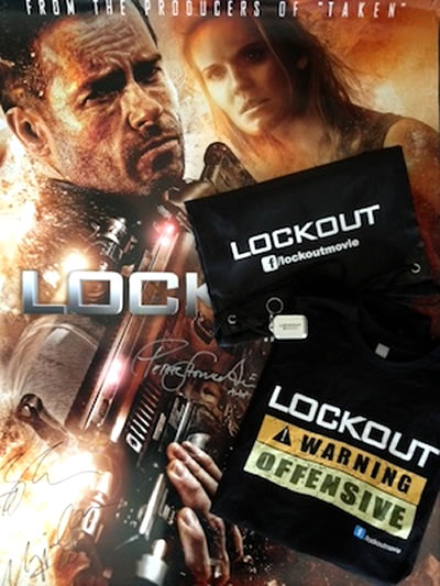 Lockout Movie Prize Pack Giveaway