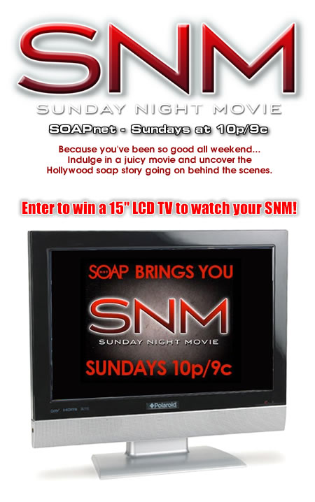 Win SOAPnet Sunday Night Movie LCD TV Giveaway!