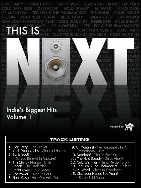 Win Indie's Biggest Hits "This Is NEXT" Volume 1!
