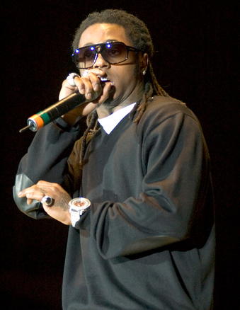 lil wayne on stage. Lil Wayne