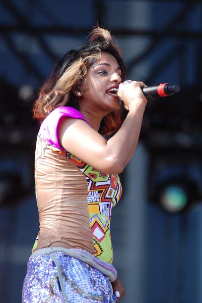 M.I.A. in Lollapalooza 2007 Day 1