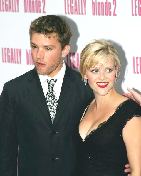 Ryan Phillippe, Reese Witherspoon in Legally Blonde 2 Movie Premiere