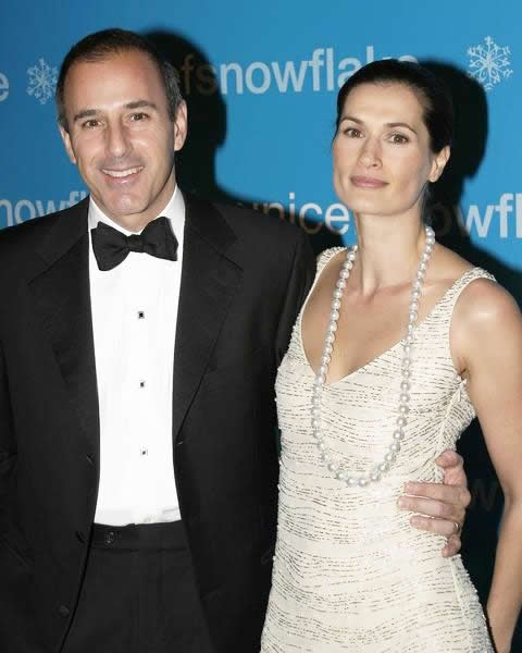 Matt Lauer, Annette Roque<br>First Annual Unicef Snowflake Ball