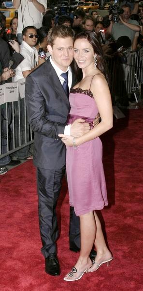 Michael Buble, Emily Blunt<br>The Devil Wears Prada New York Premiere - Arrivals