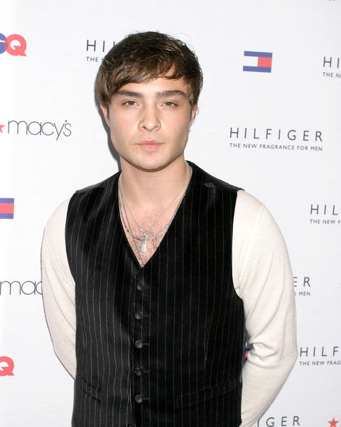 Ed Westwick<br>GQ Magazine and Tommy Hilfiger Celebrity Charity Motorcycle Ride - Arrivals