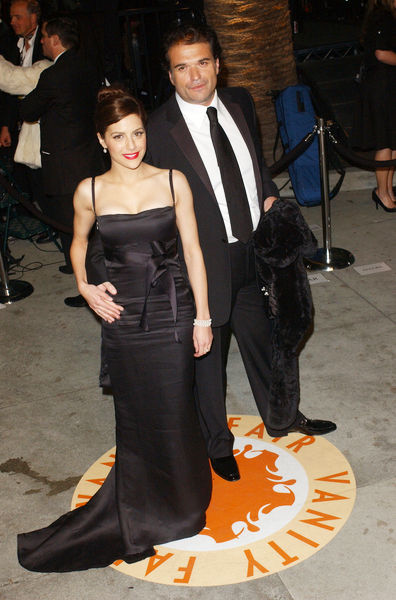 Brittany Murphy, Simon Monjack<br>2007 Vanity Fair Oscar Party