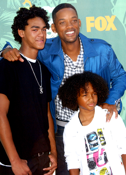 Trey Smith, Will Smith, Jaden Smith<br>2008 Teen Choice Awards - Arrivals