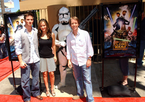 Matt Lanter, Catherine Taber, James Arnold Taylor<br>Star Wars: The Clone Wars U.S. Premiere - Arrivals