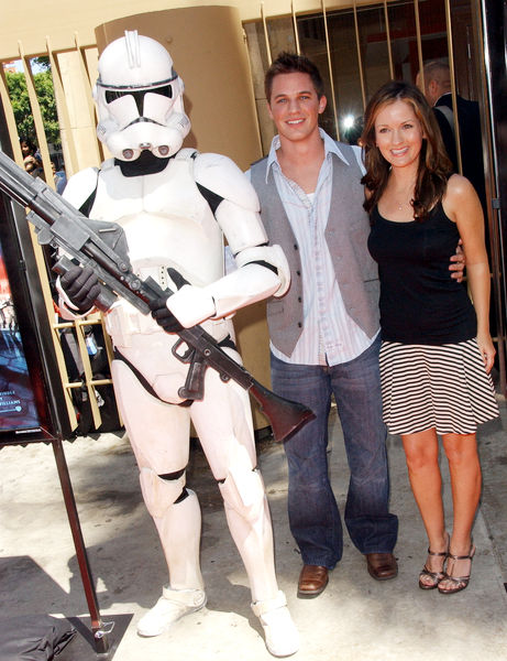 Matt Lanter, Catherine Taber<br>Star Wars: The Clone Wars U.S. Premiere - Arrivals