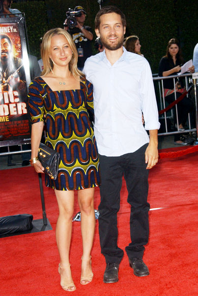 Jennifer Meyer, Tobey Maguire<br>Tropic Thunder Los Angeles Premiere - Arrivals
