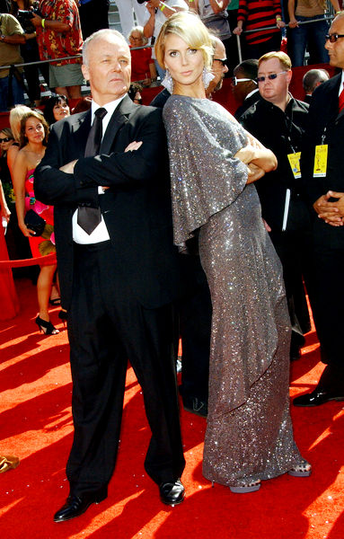 Creed Bratton, Heidi Klum<br>60th Primetime EMMY Awards - Arrivals
