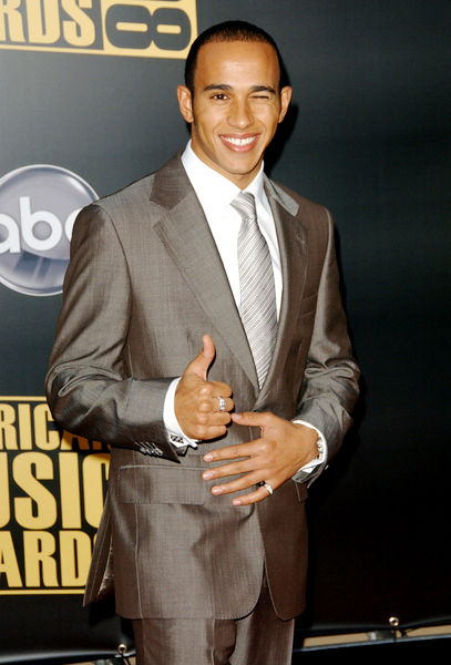 Lewis Hamilton<br>2008 American Music Awards - Arrivals