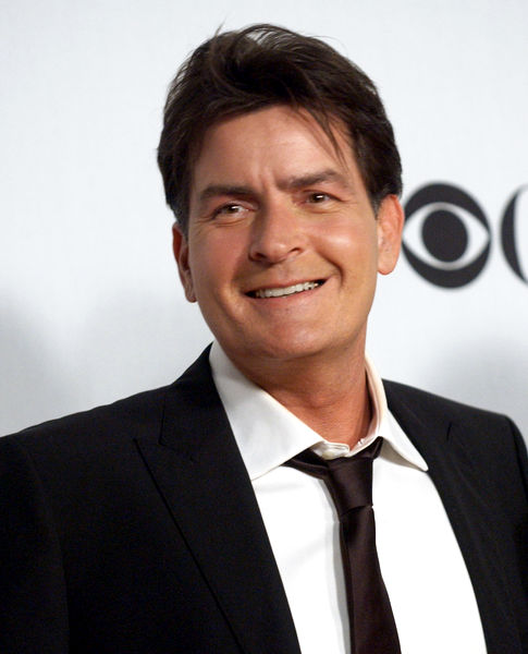 charlie sheen hair