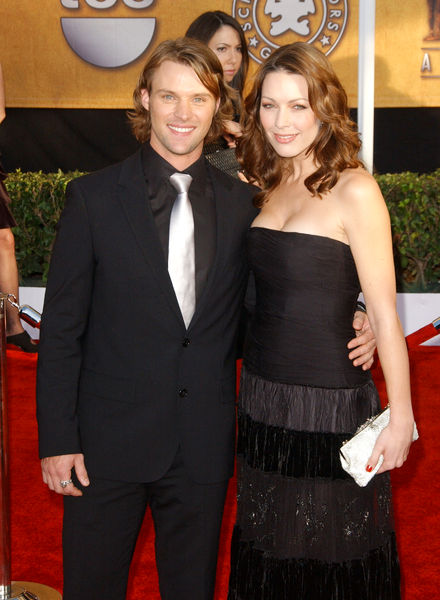 Jesse Spencer, Louise Griffiths<br>15th Annual Screen Actors Guild Awards - Arrivals