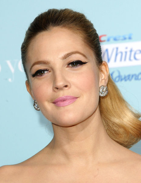 A famous actress herself, Drew Barrymore admits she had a crush on Christian 