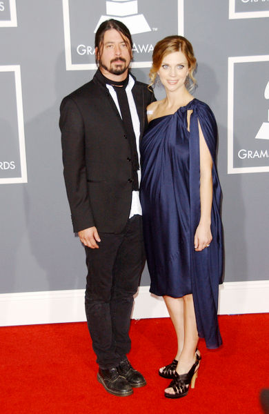 Dave Grohl, Jordyn Blum<br>The 51st Annual GRAMMY Awards - Arrivals