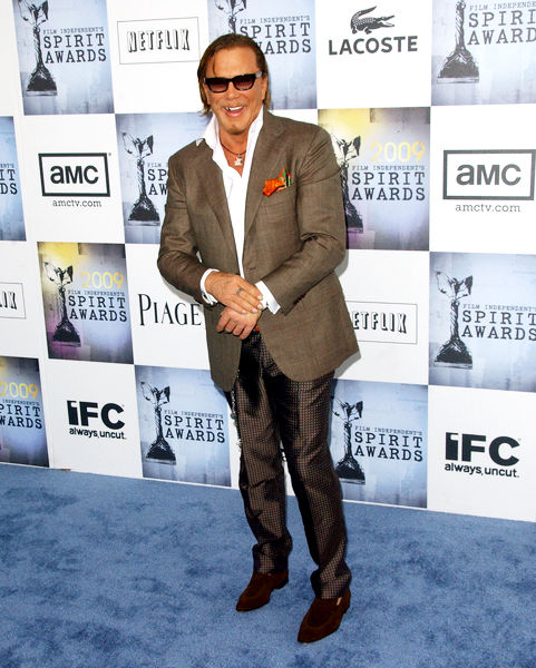 Mickey Rourke<br>2009 Film Independent Spirit Awards - Arrivals